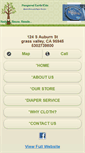 Mobile Screenshot of pamperedearthnc.com